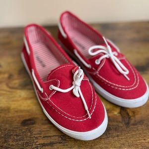 Canvas Boat Shoes